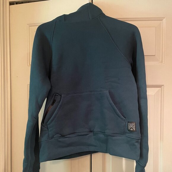 Oiselle Unicorn Hoodie- Size Small, Juniper (Green) - Picture 4 of 6
